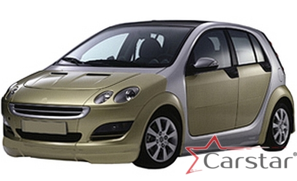 Автомобильные коврики EVA 3D для SMART ForFour I W454 (2004-2006)