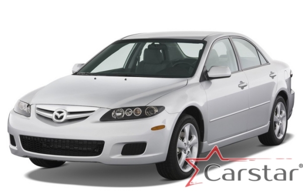Автомобильные коврики EVA 3D для Mazda 6 I GG 4wd (2002-2007)